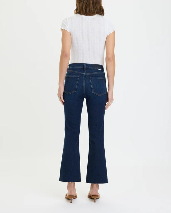 Shy Girl High Rise Crop Flare in Serene