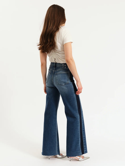 Far Out High Rise Wide Leg Tuxedo