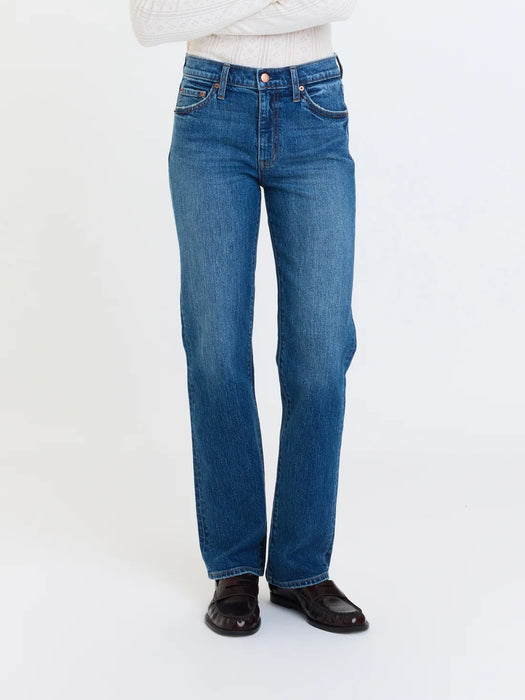 Rebel Mid Rise Slim Straight Surge