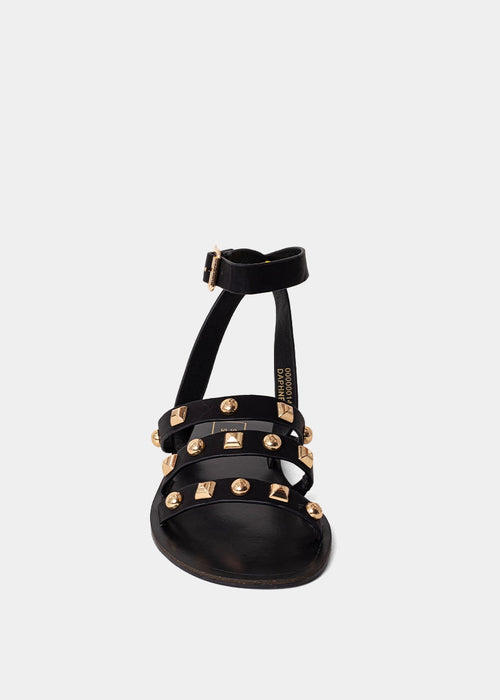 Daphne Studded Flat Sandals