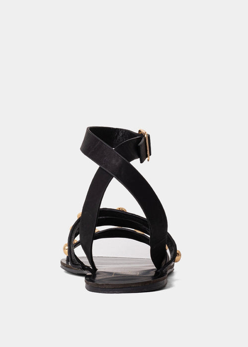 Daphne Studded Flat Sandals
