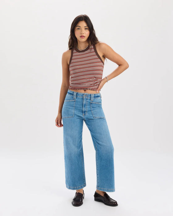 Valley Girl Patch Pocket Ankle Fave