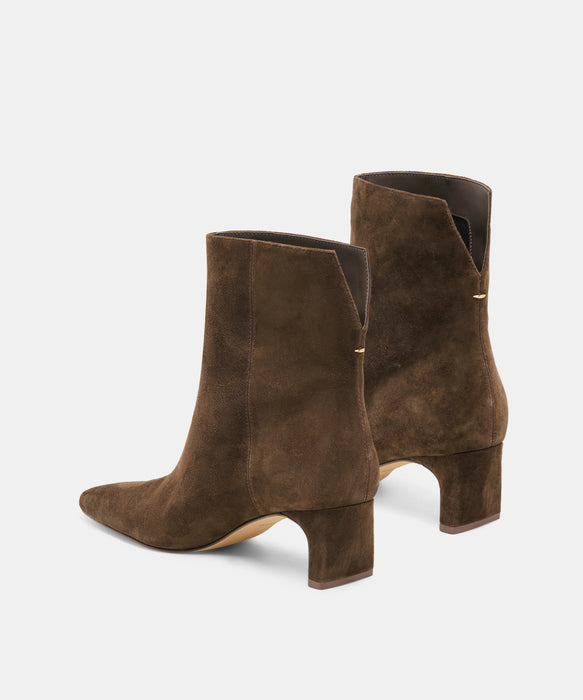 Bennet Suede Block Heel Bootie