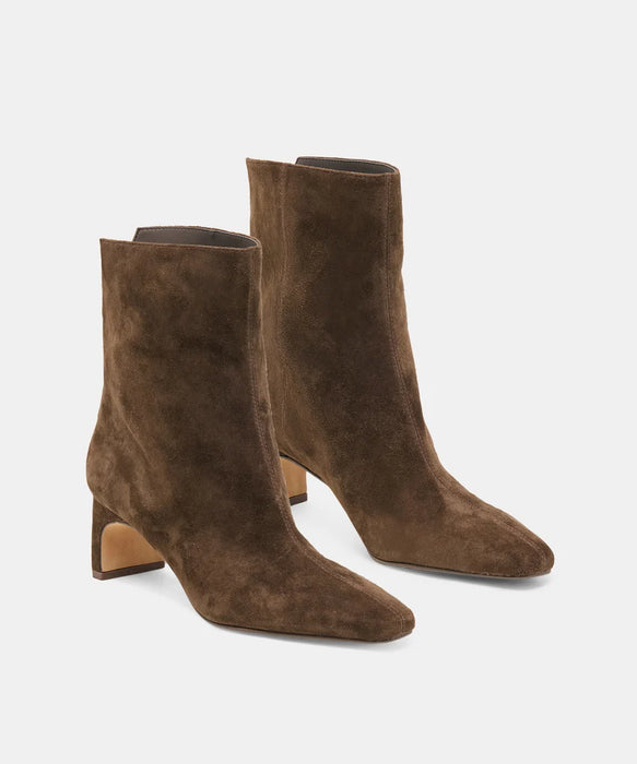 Bennet Suede Block Heel Bootie
