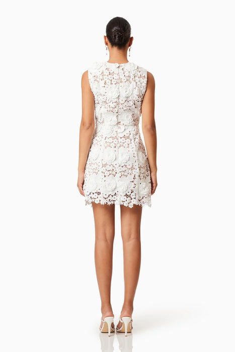 Daffodil Lace Mini Dress