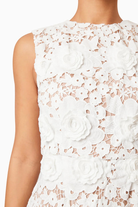 Daffodil Lace Mini Dress