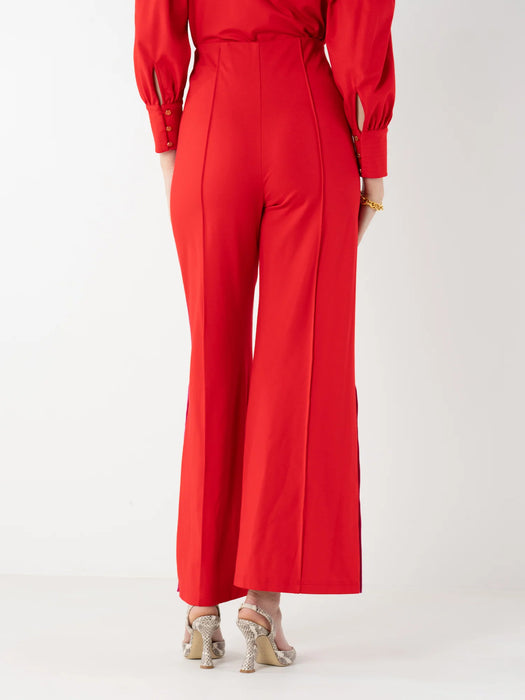 Paisley Pant High Risk Red