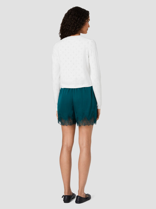 Dakota Knit Pointelle Cardigan