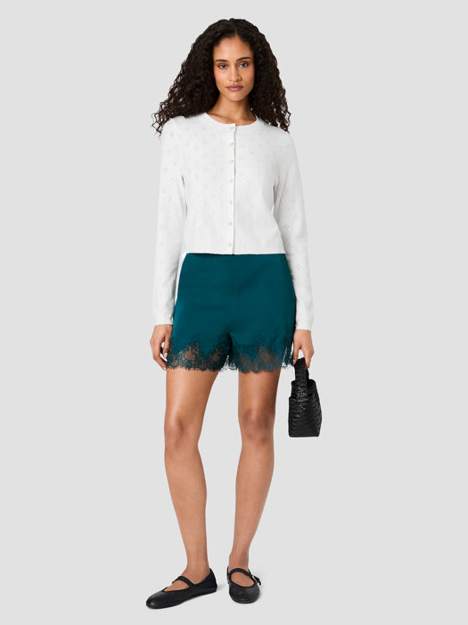 Dakota Knit Pointelle Cardigan