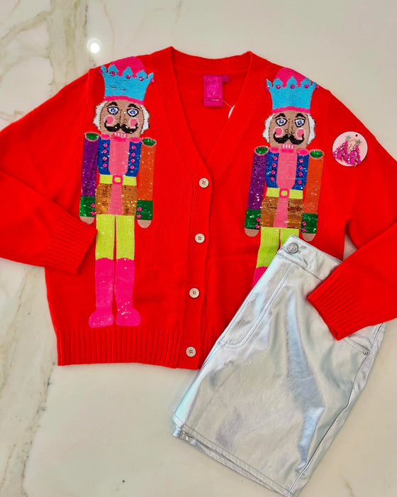 Neon Nutcracker Cardi