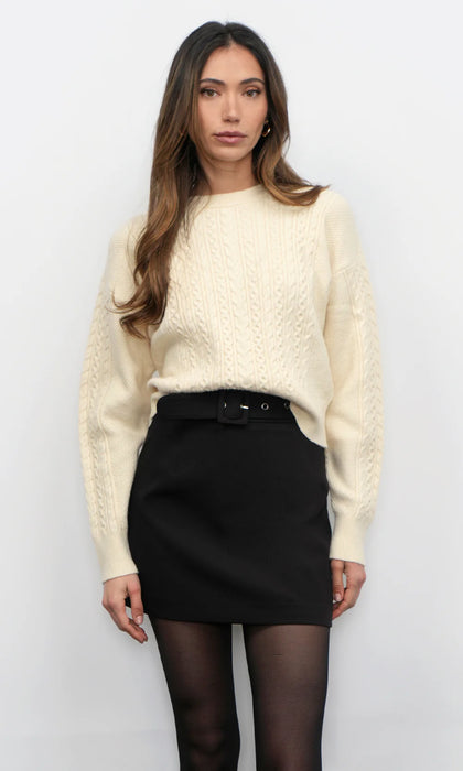 Finley Cable Knit Pullover Sweater