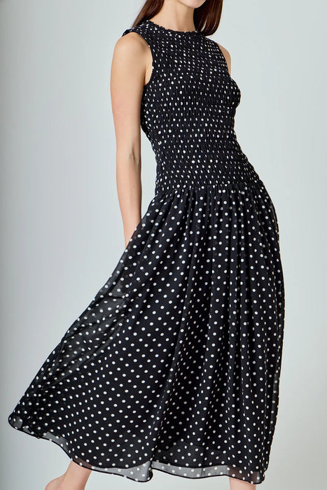 Smock Drop Waist Maxi