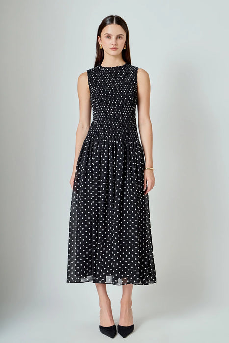 Smock Drop Waist Maxi