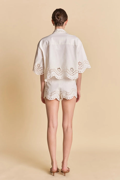 Embroidered Button Down