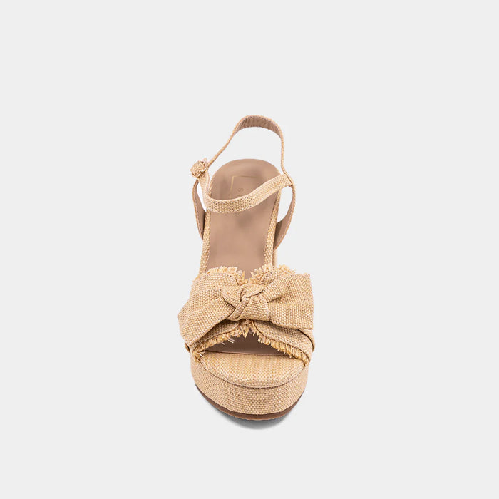 Raffia Bow Heel