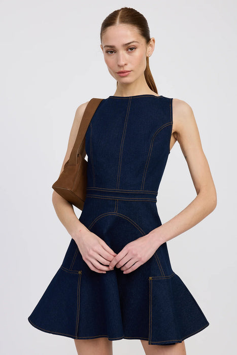 Seraphina Denim Mini Dress