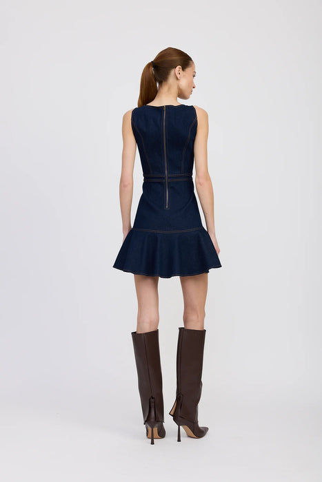 Seraphina Denim Mini Dress
