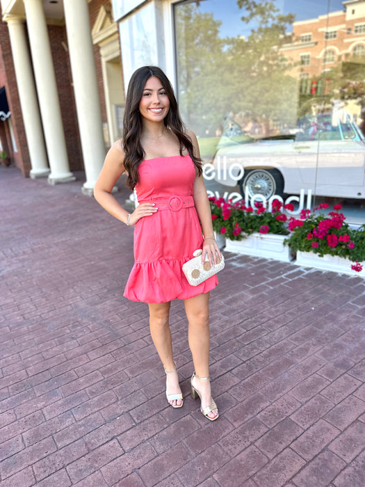 Linen Mini Dress