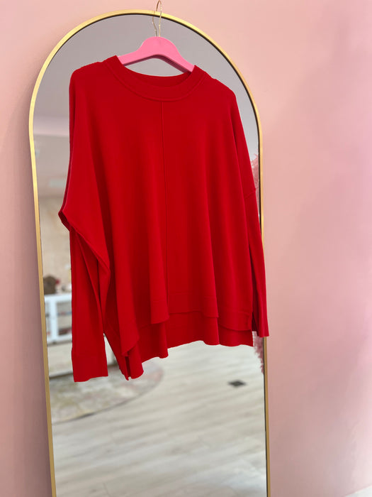 Novelty Cashmere Blend Crew Sweater