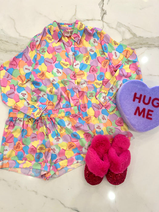 Candy Heart PJ Set