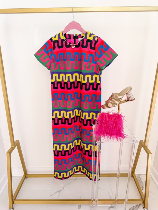 Elliot Dress in Rhythmic