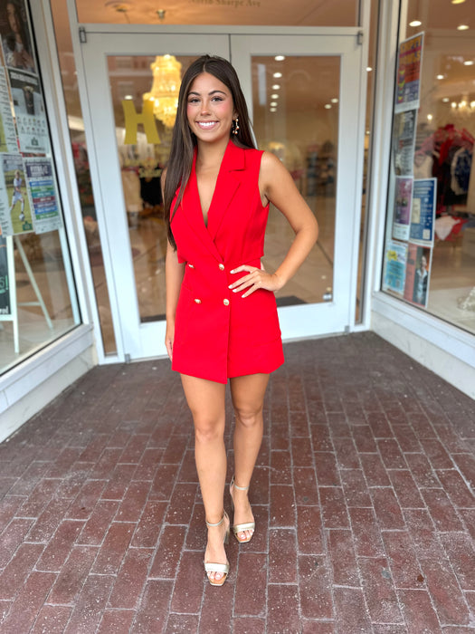 Cut Out Suit Romper