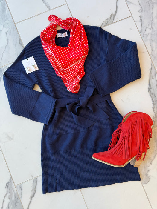 Lucca Mini Sweater Dress