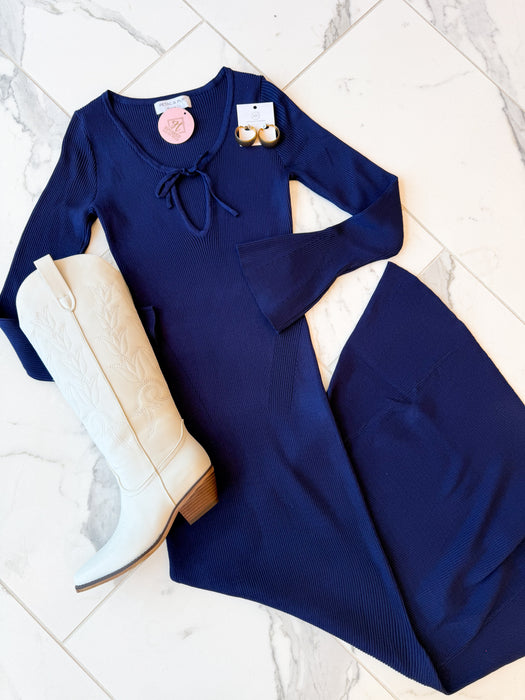 Desley Knit Long Sleeve Maxi Dress