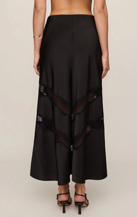 Kori Lace Inset Midi Skirt