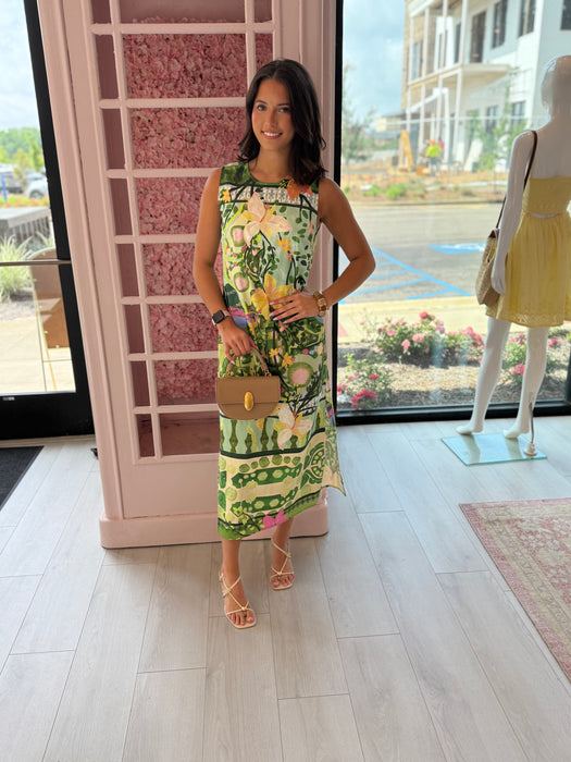 Amelia Dress in Petit Parc