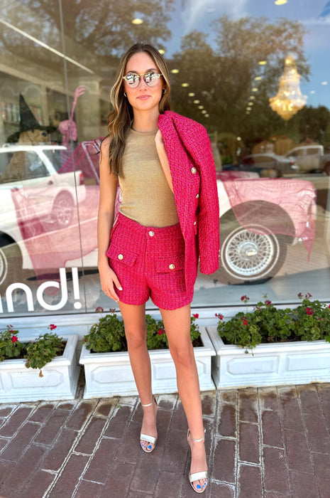 Tweed Shorts