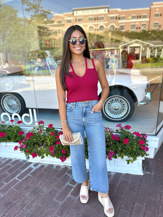 Fitted Knit Top