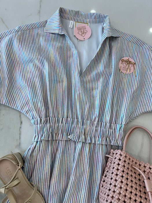 Party Stripe Palmer Dress