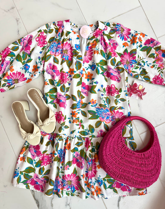Floral Shift Dress