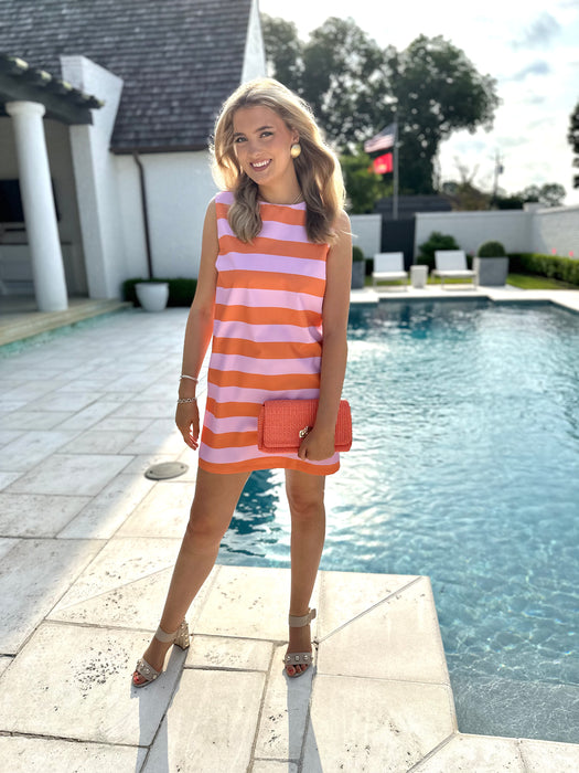 Stripe Shift Dress