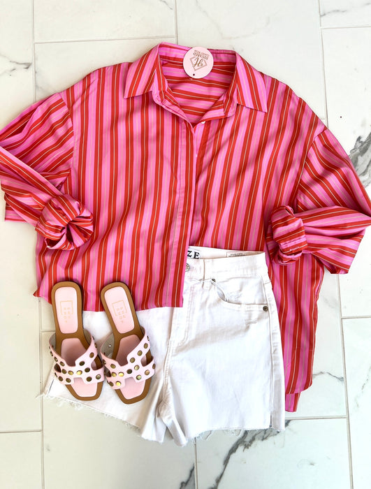 Stripe Button Down