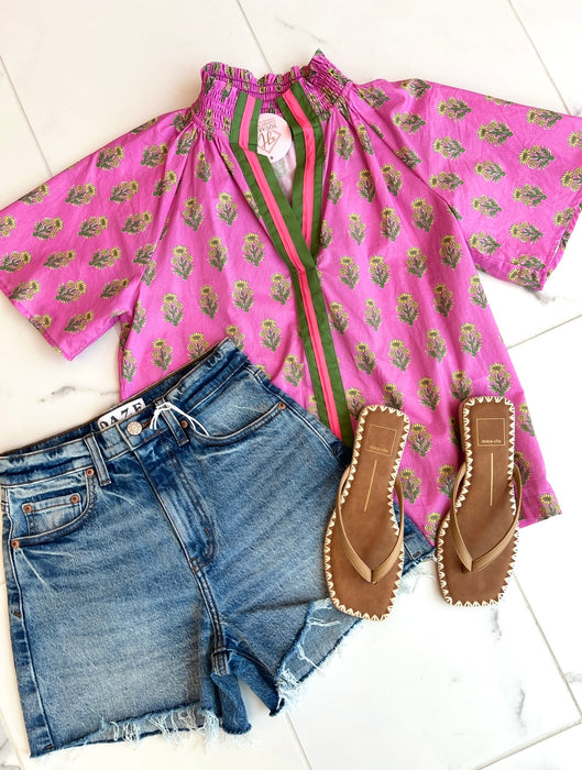 Flutter Sleeve Top