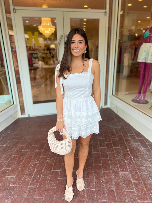 Lace Mini Dress