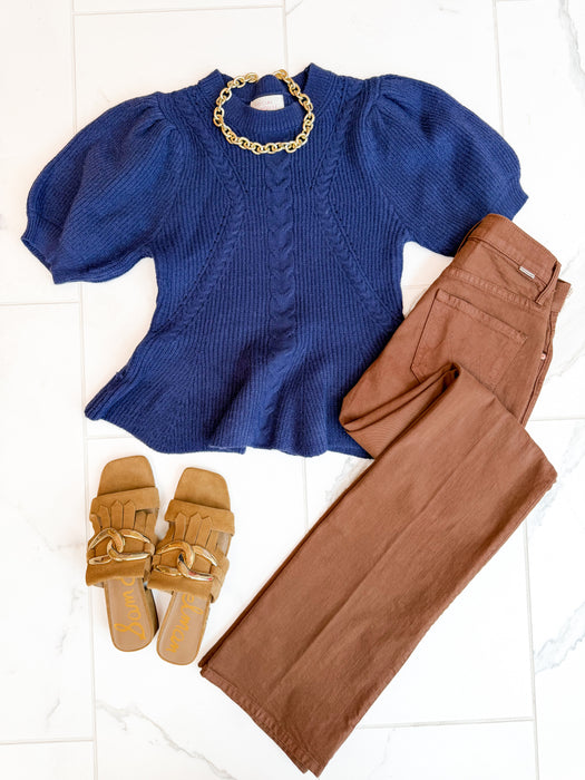 Short Sleeve Sweater