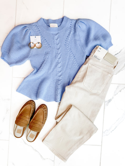 Short Sleeve Sweater