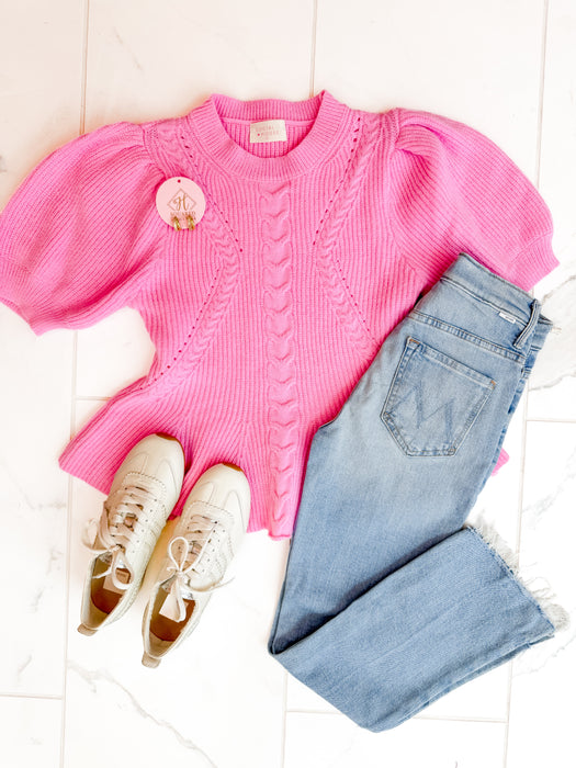 Short Sleeve Sweater