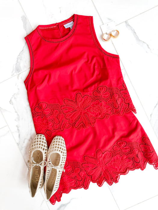 Kayla Eyelet Top