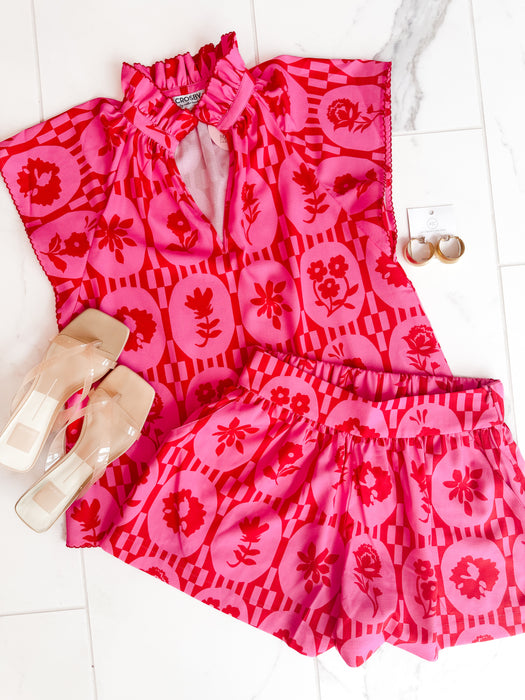 Dawson Short in Parterre Floral