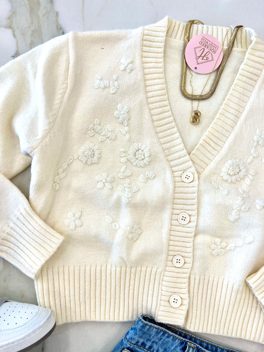 Embroidered Cardi