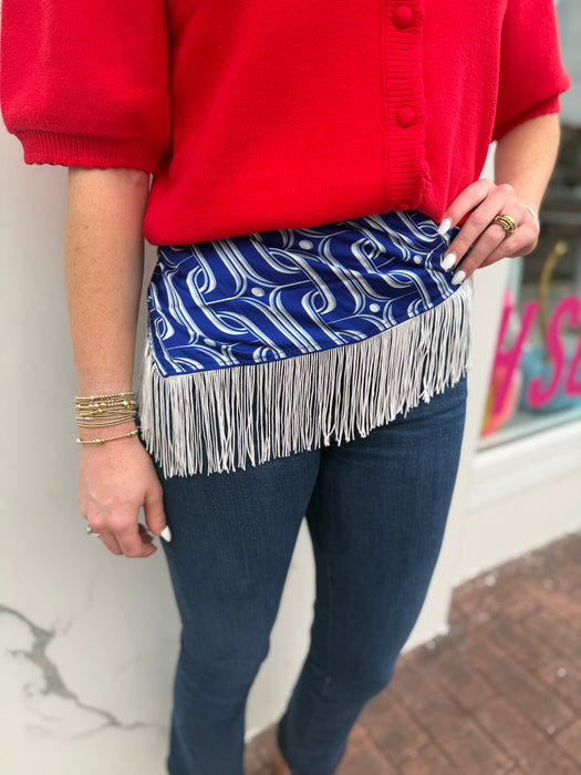 Game Day Fringe Scarf