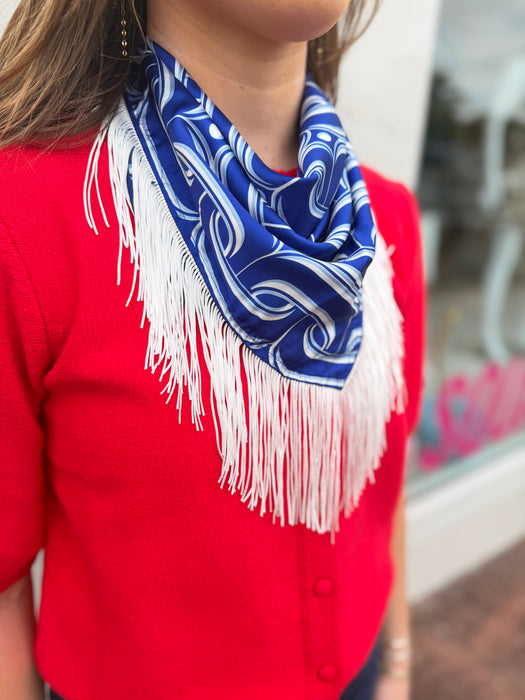 Game Day Fringe Scarf