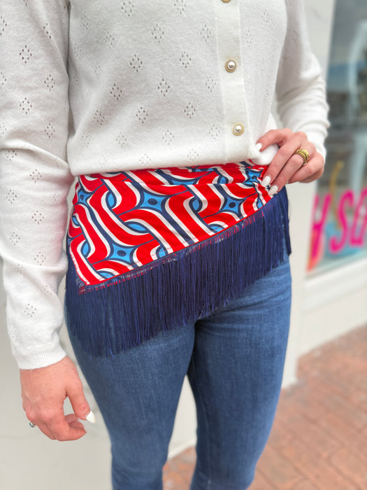 Game Day Fringe Scarf