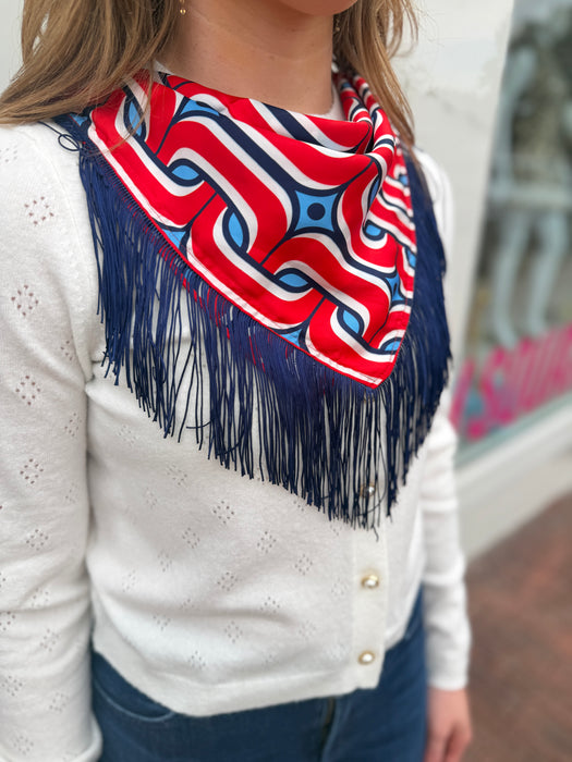 Game Day Fringe Scarf