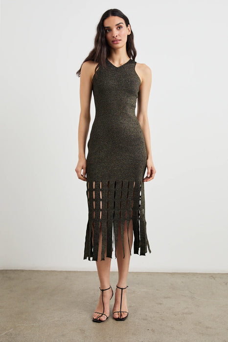 Kaia Gold Lurex Dress Kaia Gold Lurex Dress