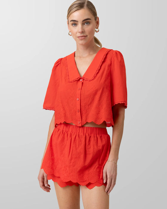 Rou Short Sleeve Top